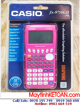 Casio FX-9750G II, Máy tính Khoa học lập trình Vẽ đồ thị Casio FX-9750G II chính hãng (Bảo hành 02 năm) | CÒN HÀNG 